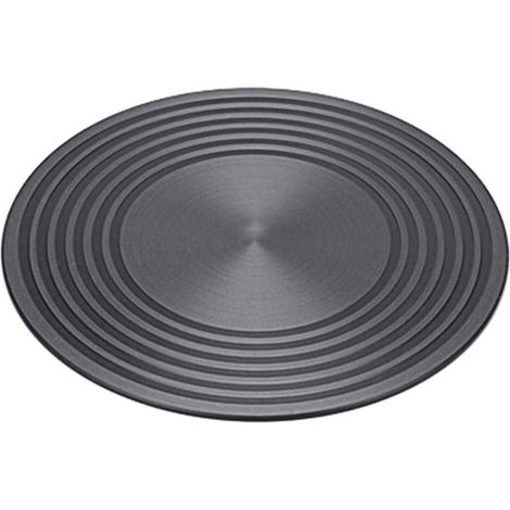 Plaque de conduction thermique pour cuisinière à gaz, diffuseur de chaleur, plaque de cuisson antiadhésive, antidérapante (taille : 28 x 0,4 cm) (1/5)