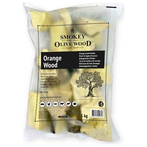 Smokey Olive Wood N°5 Oranger bois de fumage naturel 5kg