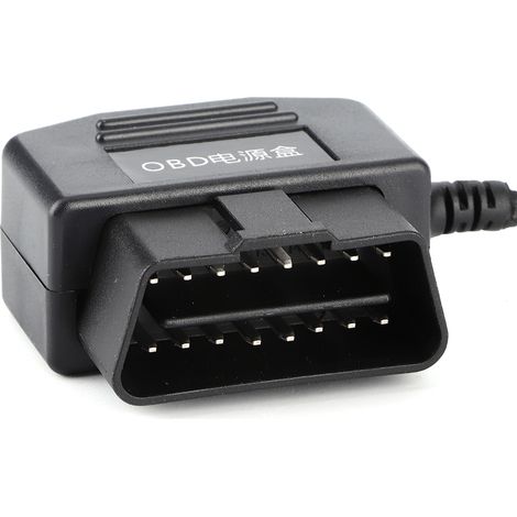 OBD2-USB-Lade- und Stromkabel, 16-poliger Stecker für GPS-Digitalvideorekorder, Kfz-Ladegerät (1/5)