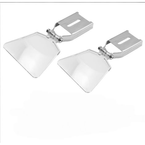 2 pièces Visière de Meuleuse D'établi, Bouclier pour Meuleuse d'établi, Bouclier Facial pour Meuleuse, Protections Oculaires pour Meuleuse d'établi pour Banc Type 125/150/200/250 Meuleuse (1/5)