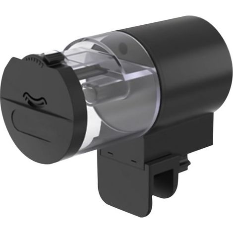 Distributore automatico di cibo per pesci da 100 ml, distributore automatico di cibo per pesci con timer, distributore automatico di cibo per acquario. (1/5)