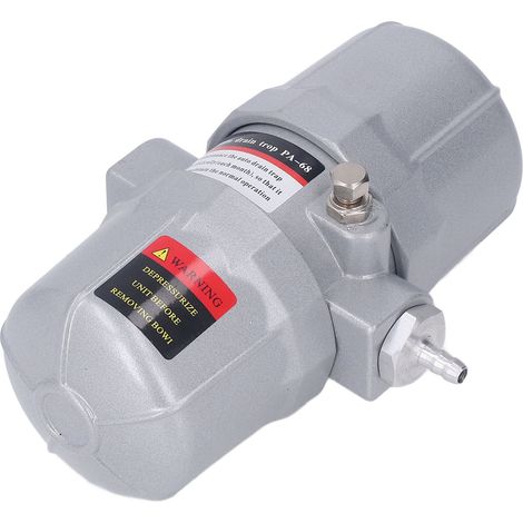 Purgeur automatique de condensat pneumatique pour compresseur d'air, réservoir de stockage, vanne de vidange G1/2, débit auto. (1/5)