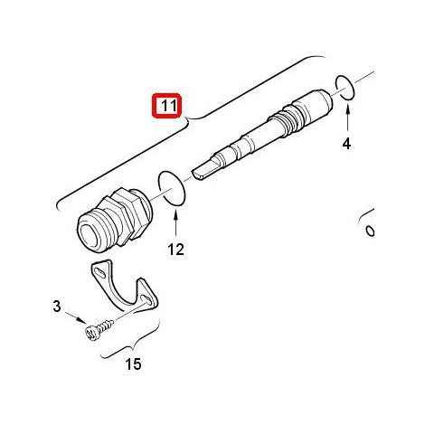 BOSCH Tornillo selector, 87085002850