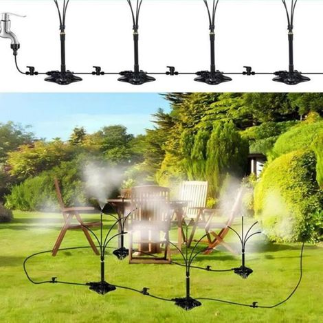 Système De Brumisation Portable - 26 Pieds - Hauteur Réglable - Pour Patio Extérieur - 1 Unité (1/5)