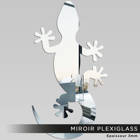 Miroir Plexiglass - Lézard - 22x40 cm (1/2)