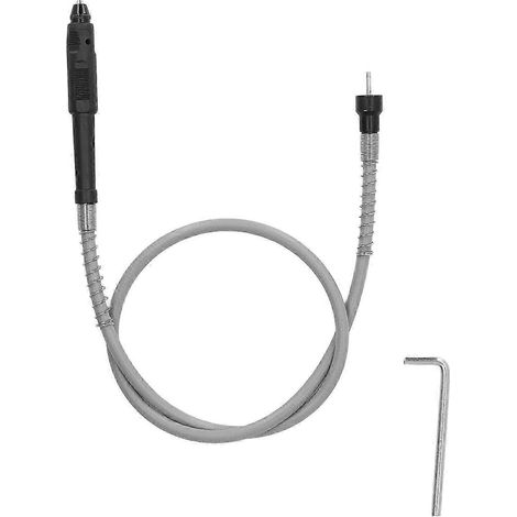 Câble d'extension flexible pour perceuse et meuleuse avec plage de serrage de mandrin de 0,3 à 3 mm pour outil rotatif (1/4)