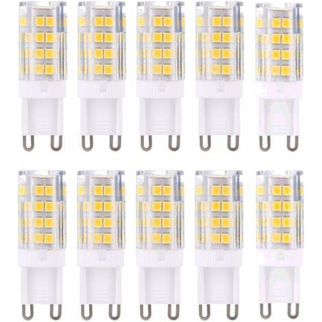 G9 LED Lampe Ampoules, Blanc Chaud 3000K 5W G9 LED Ampoule Lumiere équivalent aux ampoules halogènes de 40 W 420 lumens not (1/4)