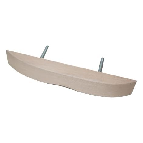 Tirador de madera de haya para canapé abatible Modelo 860 – Cambriang (natural tostado) – 20,5 cm