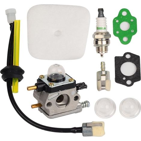 C1U-K54A Carburateur avec Joint de Filtre à Air Compatible with Motoculteur Echo 2 Cycle Mantis 7222 7222E 7222M 7225 7230 7234 7240 7920 7924 (1/5)