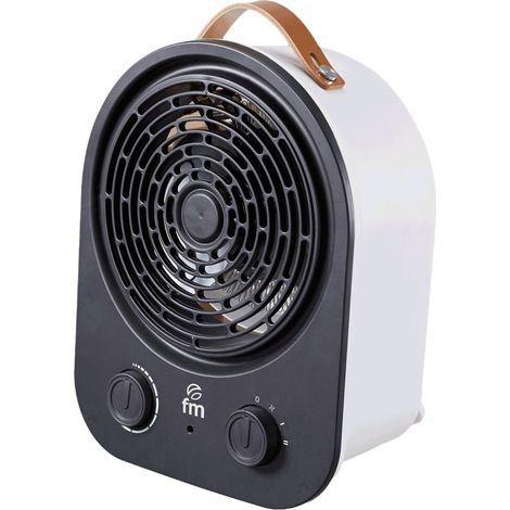Riscaldamento Grupo FM TH-22 Bianco Nero 2000 W (1/2)
