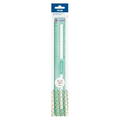 New Look 30-cm-Lineal, grün, Mailand