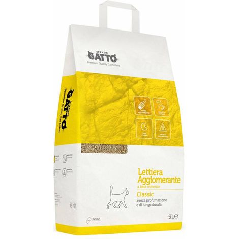 Lettiera Signor Gatto Classic 5 L - 4 Pz