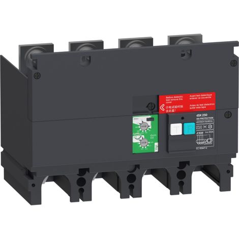 Vigimodul 4p pour NSX250 30mA à 30A 440 à 550VAC