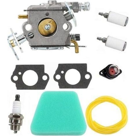 Carburateur universel pour tronçonneuses Partner, McCulloch et Mac Cat – compatible modèles 350 à 441, référence Walbro 33-29 / Zama C1Q-W9 (1/5)