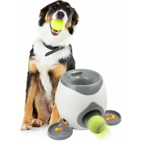 Dispensador automático de premios para perros – Juguete educativo interactivo, modelo multicolor, sin marca