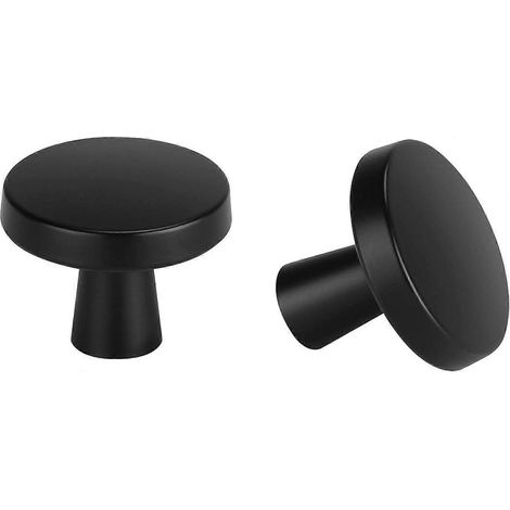 Boutons de porte champignon, boutons de tiroir, lot de 2 boutons de meuble en acier inoxydable (1/4)