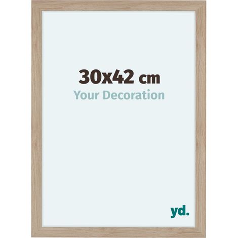 yd. - Cadre photo 30x42 - Chene Clair - MDF - Como (1/5)