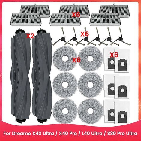 Brosse principale pour nettoyeur haute pression X40 Ultra / X40 Pro (1/5)