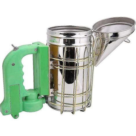 Kit d'enfumoir électrique pour ruches - Enfumoir électrique pour apiculteur, outil d'apiculture en acier inoxydable (1/3)