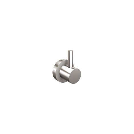 Percha de 1 gancho (3 cm de largo) de acero pulido noruego