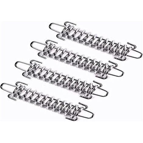 Ensemble de ressorts pour voile d'ombrage en quatre pièces, ressort de tension pour voile d'ombrage, ressort de tension pour voile d'ombrage, ressort de tension pour tente de camping, boucle de corde (1/4)