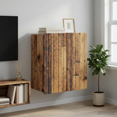 vidaXL Armoire Murale Bois ancien 59 x 31 x 64 cm Bois d'ingénierie (1/5)