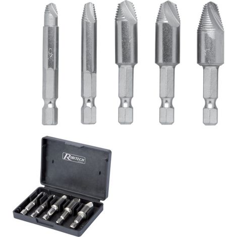 Set di Estrattori per viti spanate Ribimex
