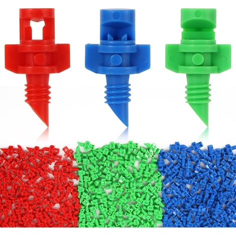 Sprühgeräte – 300 Stück – Robuster Kunststoff – 90/180/360°-Neigung – Garten und Landwirtschaft – 6,5 x 4,8 x 21,7 mm (1/5)
