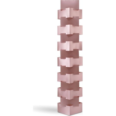 Piantana Moderna Building Polilux ® Pink Metal E Metallo Bianco 3 Luci E27 (1/2)