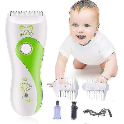 Tondeuse silencieuse, rechargeable par USB et étanche (1/4)