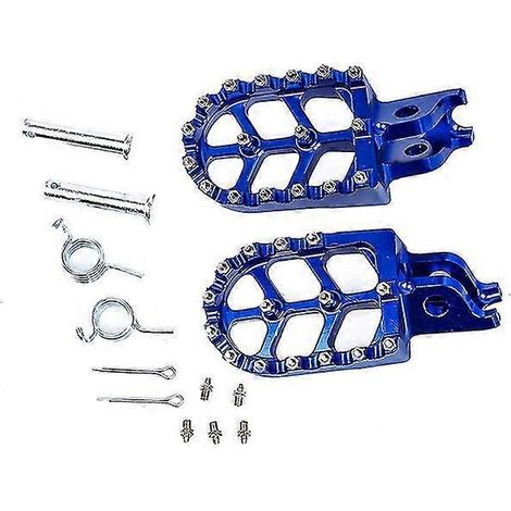 Motorrad-Fußrasten aus 7075 Aluminium für Surron Light Bee XS Offroad-Elektrofahrzeuge – blau (1/5)