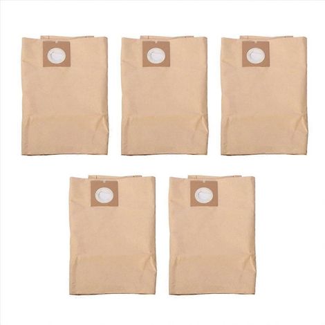 Sacs à poussière pour aspirateur Karcher NT38 NT 38/1 Sac à poussière en papier Sac à poussière Sac en papier Sac filtrant (1/5)