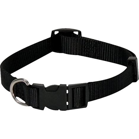 CROCI Collare Nylon regolabile 10mm nero