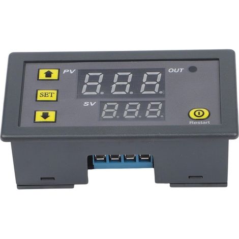 Relais temporisé numérique 220 V avec double affichage LED pour (1/5)