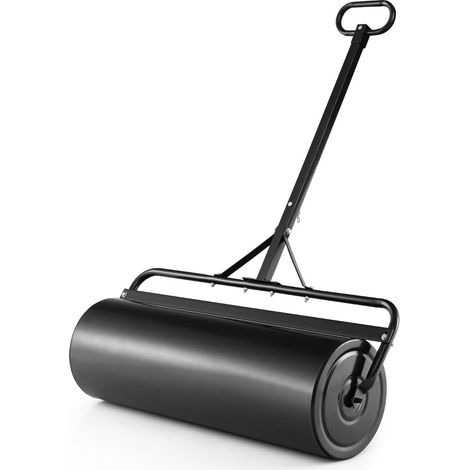 Rullo multiuso da 63 litri 99 x 30 x 137 cm con manico staccabile e finitura in metallo nero antiruggine 200009972