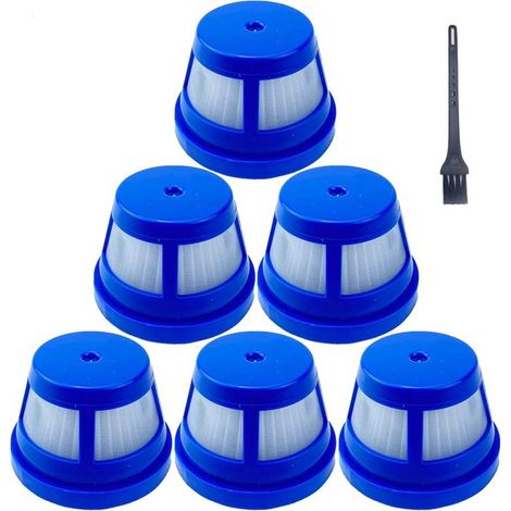 6 filtros HEPA compatibles con la aspiradora de mano inalámbrica Eufy HomeVac H11 y la aspiradora de mano H11 (1/4)