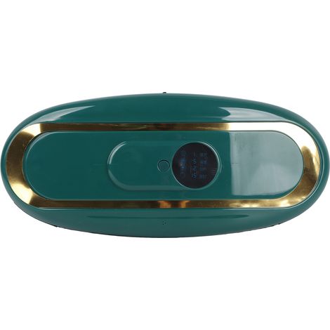Ceinture amincissante portative, appareil minceur électrique vibrant pour ventre, masseur abdominal réglable 3 modes pour femme, vert. (1/5)