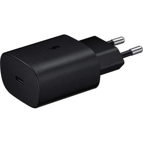 Chargeur - Samsung - 25W - Charge rapide - USB-C - Compatible avec plusieurs modèles (1/4)