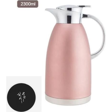 Pichet Isotherme 2.3L Carafe Isotherme en Acier Inoxydable sous Vide (1/4)