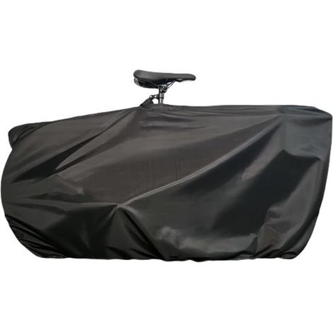 Faltbare Fahrradtasche Transportbox für Fahrrad, Reisen und Aufbewahrung Wasserdicht und faltbar 66 70 cm Schwarz (1/5)