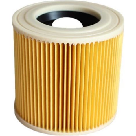 Elemento filtrante, confezione da 2, filtro per aspirapolvere Karcher WD3 Premium, WD2, WD3, WD3P, MV2, MV3 Filtri WD3 - Filtri di ricambio per aspirapolvere
