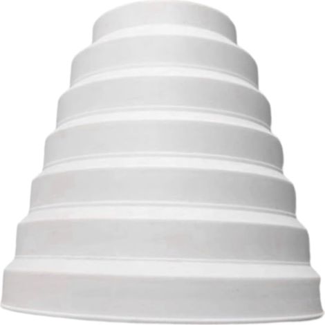 Réducteur de conduit pour extracteur de tuyau de ventilateur 80 mm 100 mm 110 mm 120 mm 130 mm 140 mm 150 mm (1/5)