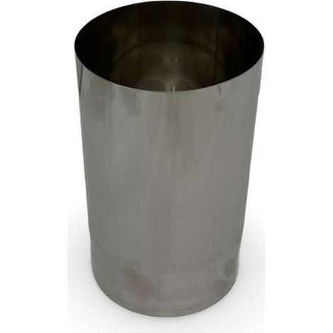 Edelstahl Rauchrohr 1-4404, Länge 250 mm DN 150 19RL250-150
