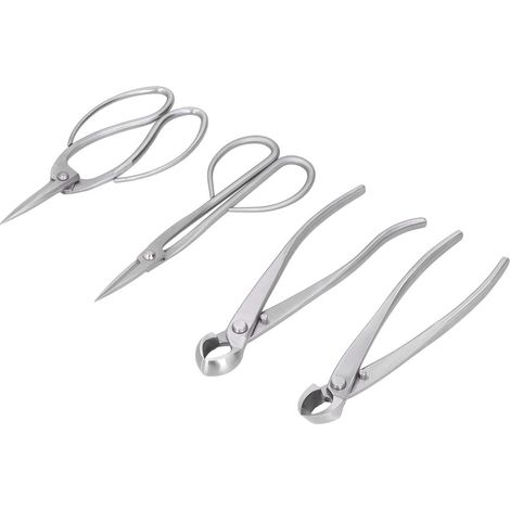 Forbici da potatura concave resistenti – per bonsai, giardino e fiori (1/5)