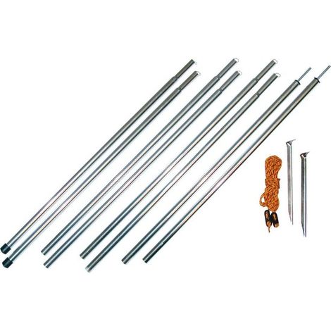 Ensemble auvent en aluminium 200 cm - 4 pièces - 2 pièces (1/2)