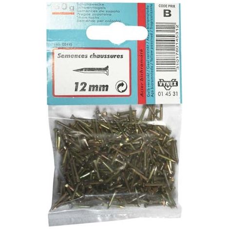 VYNEX - Semence pour chaussures 12mm 60g