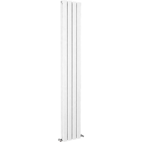 SKY Bathroom Flat Panel Radiator Vertical 1800x272mm Double White