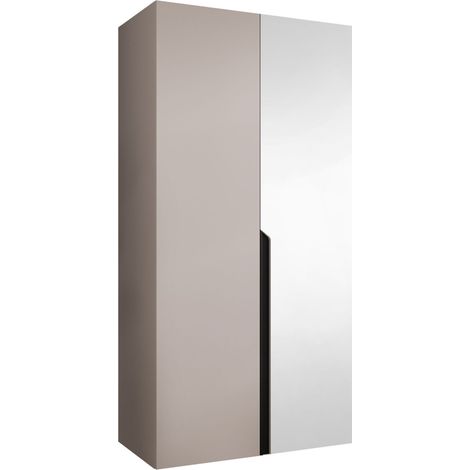 Armoire Hartford 584, Cachemire, 202x100x52cm, Portes d'armoire: Avec des charnières, Nombre d'étagères: 0 (1/5)