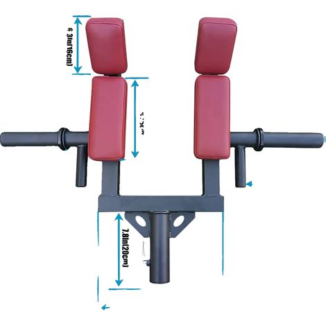 Accessoire de poignée de barbell landmine, en acier robuste, design multifonction, STYLE 1 (1/2)