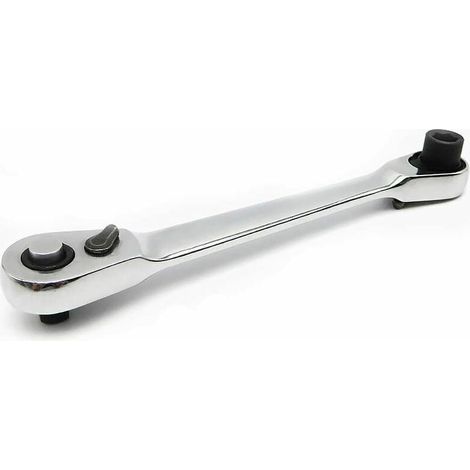 6.35 mm 72-Tooth Mini Ratchet Wrench Hex Key Ratchet Tool Hex Key Handle Quick-Locking Socket (1/4)